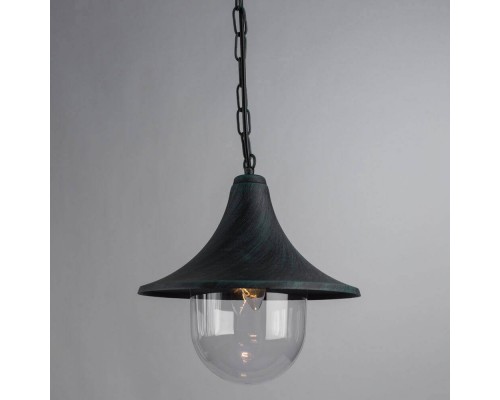 Уличный подвесной светильник Arte Lamp Malaga A1085SO-1BG Уличный подвесной светильник Arte Lamp Malaga A1085SO-1BG