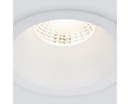 Встраиваемый светодиодный светильник Elektrostandard Lin 15266/LED 7W 3000K WH белый a063925 Встраиваемый светодиодный светильник Elektrostandard Lin 15266/LED 7W 3000K WH белый a063925