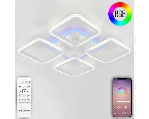 Потолочная светодиодная люстра Natali Kovaltseva High-Tech Led Lamps 82004 Потолочная светодиодная люстра Natali Kovaltseva High-Tech Led Lamps 82004