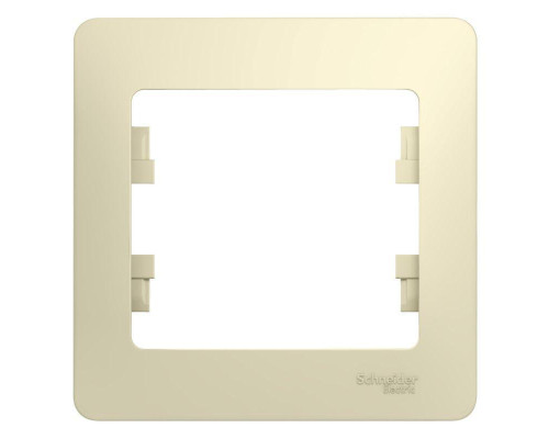 Рамка 1-постовая Systeme Electric Glossa бежевая GSL000201 Рамка 1-постовая Systeme Electric Glossa бежевая GSL000201