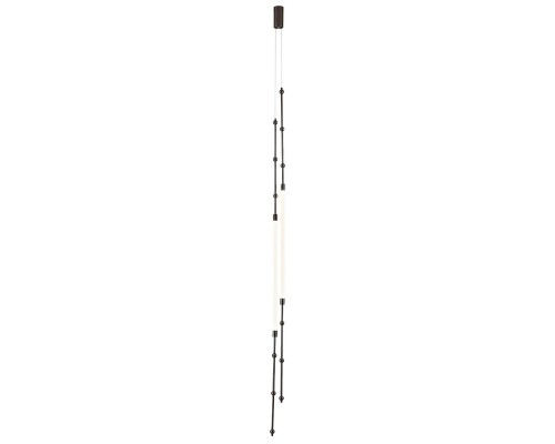 Подвесной светодиодный светильник Indigo Corda 14010/2P Chrome V000060L Подвесной светодиодный светильник Indigo Corda 14010/2P Chrome V000060L