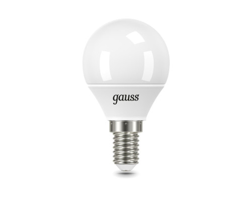 Лампа светодиодная Gauss E14 9.5W 6500K матовая 105101310 Лампа светодиодная Gauss E14 9.5W 6500K матовая 105101310