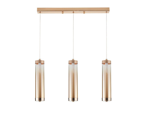 Подвесной светодиодный светильник Indigo Rilucente 11061/3P Gold V000150L Подвесной светодиодный светильник Indigo Rilucente 11061/3P Gold V000150L