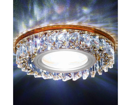 Встраиваемый светодиодный светильник Ambrella light Led S255 BR
