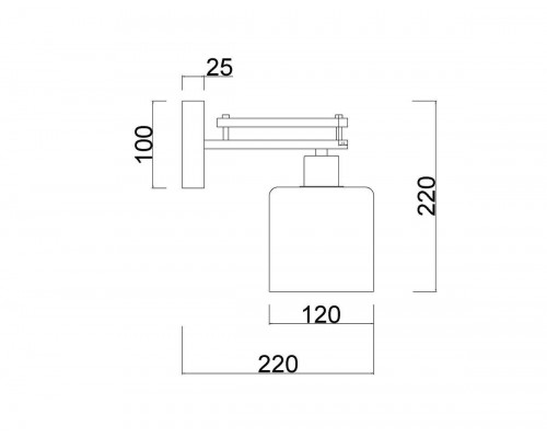 Бра MyFar Wall Bona MR1590-1C