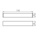 Линейный светильник Kanlux ALIN 4LED 1X150-B-NT 27426