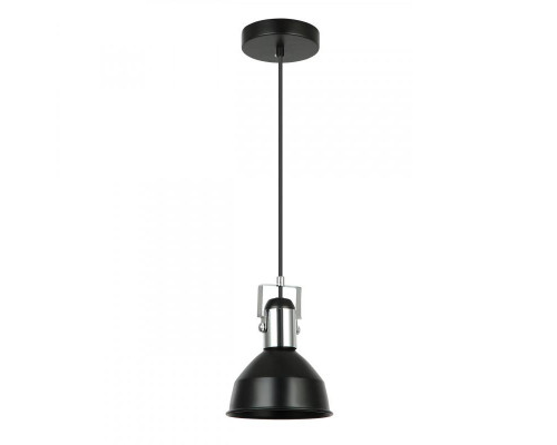 Подвесной светильник IMEX MD.0324-1-P BK+CH Подвесной светильник IMEX MD.0324-1-P BK+CH