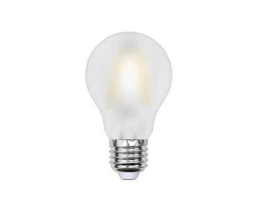 Лампа светодиодная филаментная Uniel E27 8W 3000K матовая LED-A60-8W/WW/E27/FR PLS02WH UL-00000304 Лампа светодиодная филаментная Uniel E27 8W 3000K матовая LED-A60-8W/WW/E27/FR PLS02WH UL-00000304