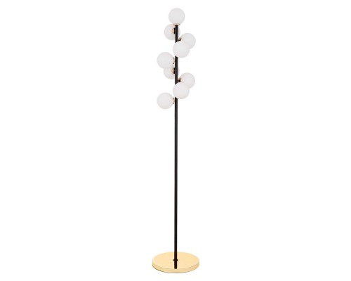 Торшер Lumina Deco Marsiada LDF 6033-9 BK+F.GD Торшер Lumina Deco Marsiada LDF 6033-9 BK+F.GD