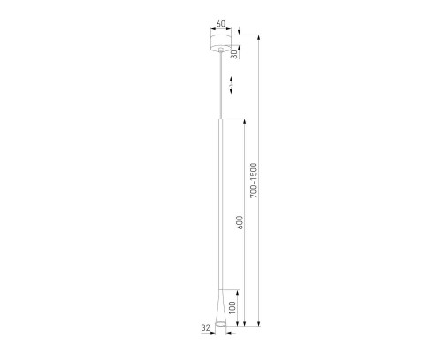 Подвесной светодиодный светильник Elektrostandard Vist 50312 LED a068611 Подвесной светодиодный светильник Elektrostandard Vist 50312 LED a068611