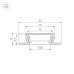Профиль встраиваемый Arlight MIC-FS-2000 Anod Gold Light 041824