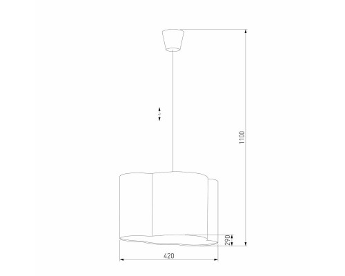 Подвесной светильник TK Lighting 3361 Cloud