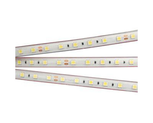 Светодиодная влагозащищенная лента Arlight 14,4W/m 60LED/m 5060SMD теплый белый 5M 021464(2) Светодиодная влагозащищенная лента Arlight 14,4W/m 60LED/m 5060SMD теплый белый 5M 021464(2)