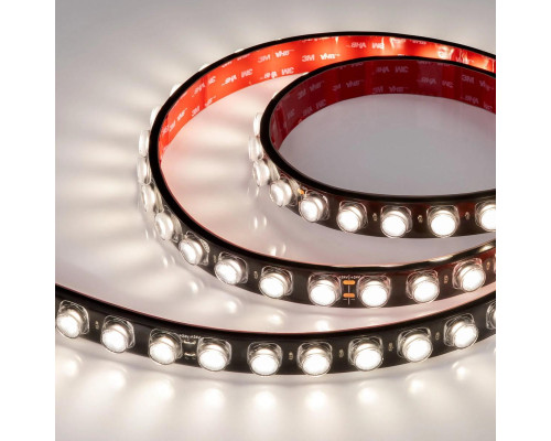 Светодиодная лента герметичная Arlight 21W/m 42LED/m 2835SMD дневной белый 5М FLT-PS-A42-BLACK-23mm 24V 037727