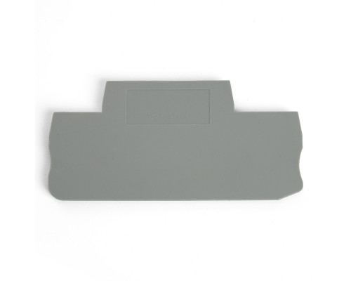 LD563-1-40 Торцевая заглушка для ЗНИ LD555 4 мм?  (JXB ST 4), серый STEKKER