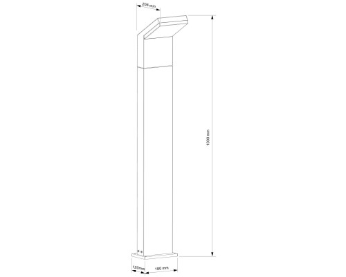 Уличный светодиодный светильник Deko-Light Tucanae 733069 Уличный светодиодный светильник Deko-Light Tucanae 733069
