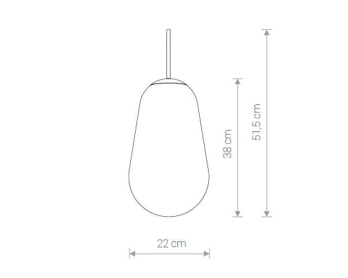 Плафон Nowodvorski Cameleon Pear M 8533