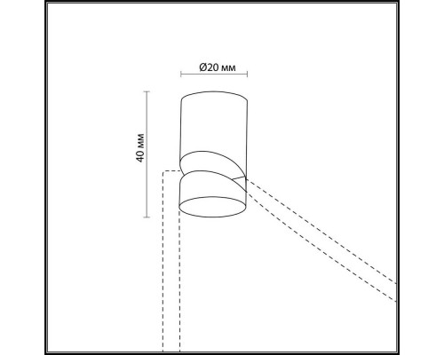 Крепление Odeon Light L-vision Lucas 3897/H Крепление Odeon Light L-vision Lucas 3897/H