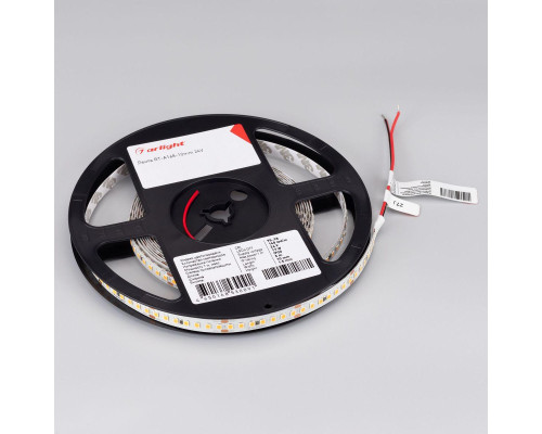 Светодиодная лента Arlight 17W/m 168Led/m 2835SMD холодный белый 5M RT-A168-10mm 24V Cool 8K 019092(2) Светодиодная лента Arlight 17W/m 168Led/m 2835SMD холодный белый 5M RT-A168-10mm 24V Cool 8K 019092(2)