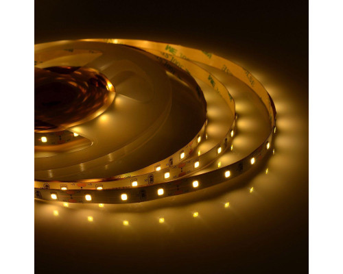 Светодиодная лента Apeyron 4,8W/m 60LED/m 5050SMD теплый белый 1M 10-66 Светодиодная лента Apeyron 4,8W/m 60LED/m 5050SMD теплый белый 1M 10-66