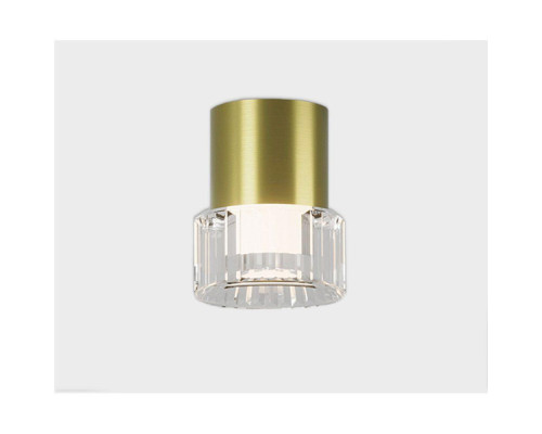 Потолочный светодиодный светильник Italline IT014-0202 gold Потолочный светодиодный светильник Italline IT014-0202 gold