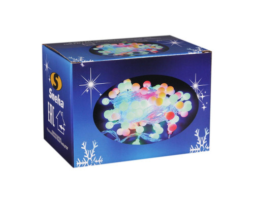 Cветодиодная гирлянда Sneha Шарик 230V разноцветный хамелеон A-002 LED RGB Cветодиодная гирлянда Sneha Шарик 230V разноцветный хамелеон A-002 LED RGB