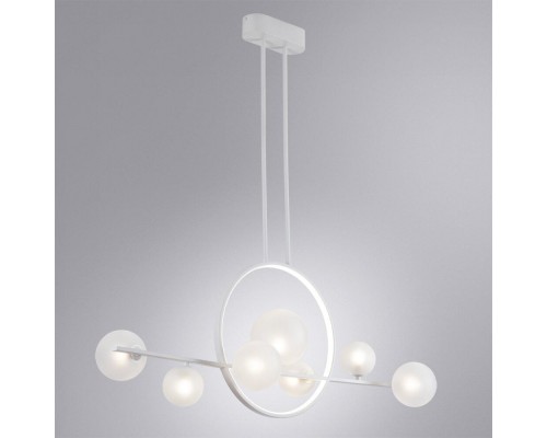 Подвесная светодиодная люстра Arte Lamp Saturn A7791SP-59WH Подвесная светодиодная люстра Arte Lamp Saturn A7791SP-59WH