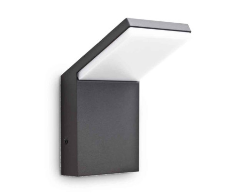 Уличный настенный светодиодный светильник Ideal Lux Style Ap Antracite 4000K 209845 Уличный настенный светодиодный светильник Ideal Lux Style Ap Antracite 4000K 209845