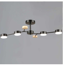 Люстра Reluce 03860-0.3-04 BK+WOOD GX53