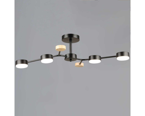 Люстра Reluce 03860-0.3-04 BK+WOOD GX53