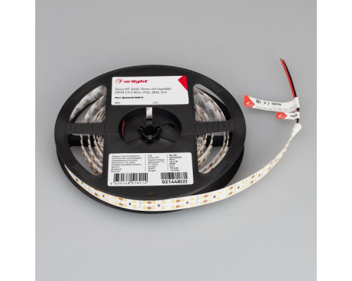 Светодиодная лента Arlight 19,2W/m 240LED/m 2835SMD дневной белый 5M 021448(2) Светодиодная лента Arlight 19,2W/m 240LED/m 2835SMD дневной белый 5M 021448(2)