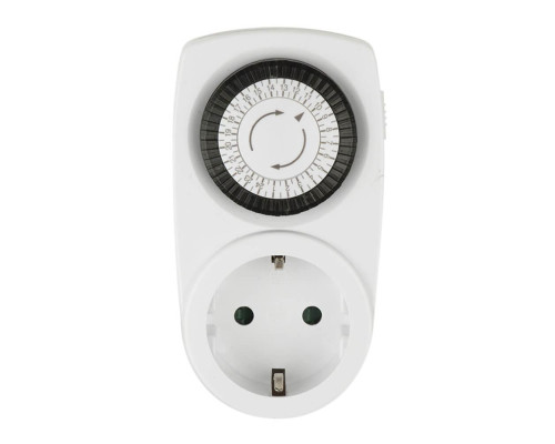 Таймер механический Uniel UST-M10 White UL-00003765 Таймер механический Uniel UST-M10 White UL-00003765