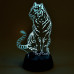 Светодиодная фигура Uniel ULI-M507 RGB/3AA Tiger/Black UL-00008402