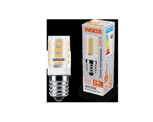 Светодиодная лампа WOLTA WSTD-JCD-5W4KE14-C Светодиодная лампа WOLTA WSTD-JCD-5W4KE14-C