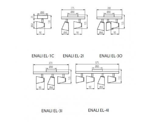 Спот Kanlux ENALI EL-1O W 28760