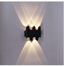 Уличный настенный светодиодный светильник Reluce 86851-9.2-005KT LED5W BK