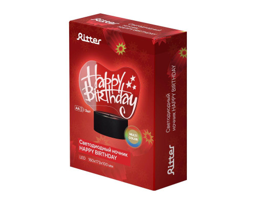 Светильник-ночник Ritter Happy Birthday 29252 4 Светильник-ночник Ritter Happy Birthday 29252 4
