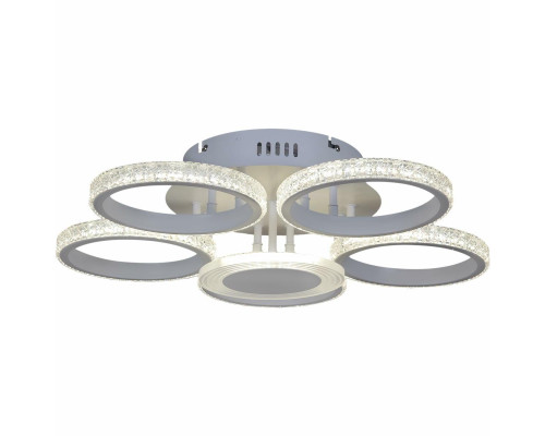 Потолочная светодиодная люстра Reluce 05883-0.3-5+1 WH Потолочная светодиодная люстра Reluce 05883-0.3-5+1 WH