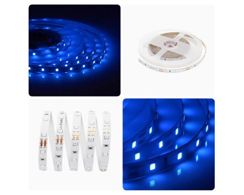 Светодиодная лента Apeyron 4,8W/m 60LED/m 3528SMD синий 5M 00-01