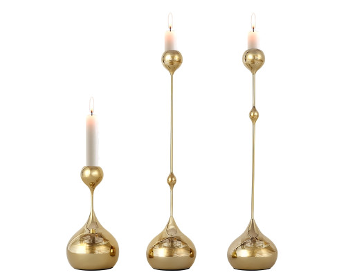 Подсвечник ArtHomeDecor DROP 6916 M Gold Подсвечник ArtHomeDecor DROP 6916 M Gold