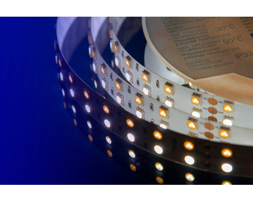 Светодиодная влагозащищенная лента DesignLed 28,8W/m 120LED/m 5050SMD разноцветный/теплый белый 5M 001134