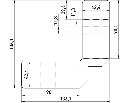 Крепление подвесное для потолков ЭРА Грильято серии SPL-540 SPL-FIX4 Б0055407 Крепление подвесное для потолков ЭРА Грильято серии SPL-540 SPL-FIX4 Б0055407