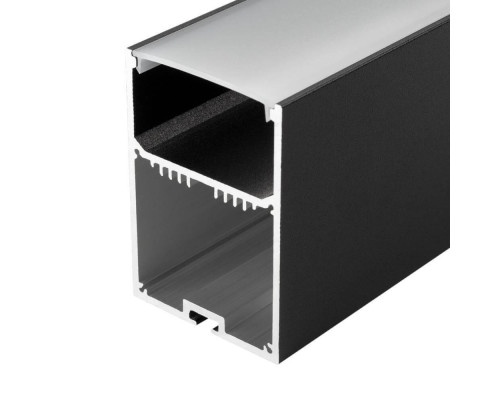 Профиль с рассеивателем Arlight SL-LINE-4970-2500 BLACK+OPAL 027989 Профиль с рассеивателем Arlight SL-LINE-4970-2500 BLACK+OPAL 027989