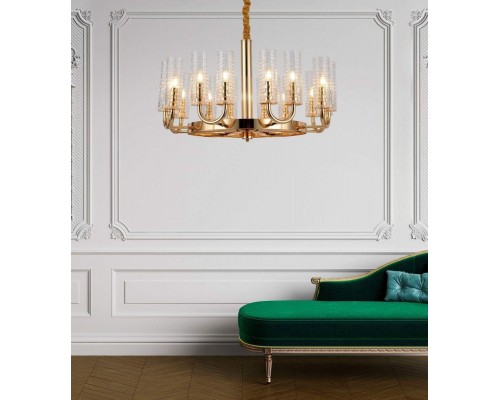 Подвесная люстра Lumina Deco Donatti LDP 8011-16 F.GD Подвесная люстра Lumina Deco Donatti LDP 8011-16 F.GD