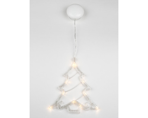 Подвесной светодиодный светильник «Ёлочка» Uniel ULD-H1620-010/STA/3AAA Warm White IP20 Xmas Tree UL-00007254