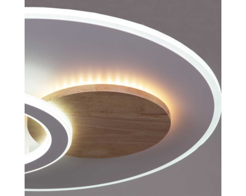 Светильник потолочный Reluce 08000-0.5-450 WH+WOOD Светильник потолочный Reluce 08000-0.5-450 WH+WOOD
