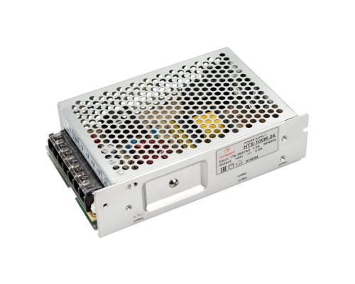 Блок питания Arlight HTS-100M-24 24V 100W IP20 4,2A 015034 Блок питания Arlight HTS-100M-24 24V 100W IP20 4,2A 015034