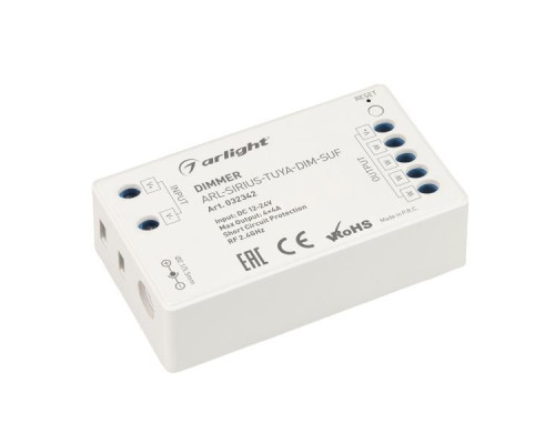 Диммер Arlight ARL-Sirius-Tuya-Dim-Suf 032342 Диммер Arlight ARL-Sirius-Tuya-Dim-Suf 032342