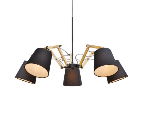 Подвесная люстра Arte Lamp Pinoccio A5700LM-5BK Подвесная люстра Arte Lamp Pinoccio A5700LM-5BK