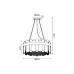 Подвесная люстра Vele Luce Delizia VL3185P12